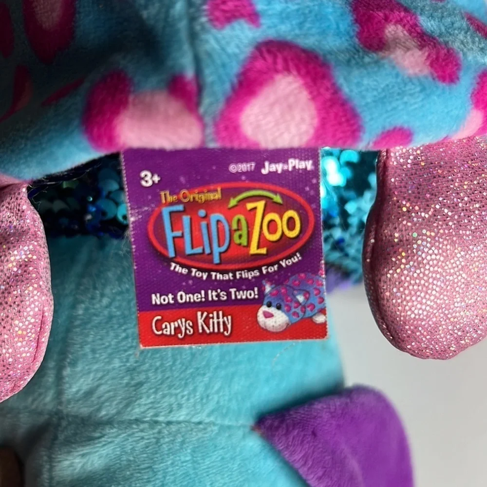FlipaZoo Carys Kitty /Pebbles Puppy Stuffed Animal Toy